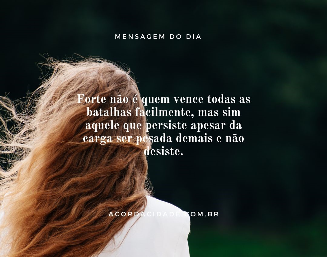mensagem de reflexão