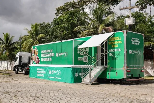 Carreta Escola do Senar Bahia inicia cursos em Feira de Santana, nesta quinta-feira (2)