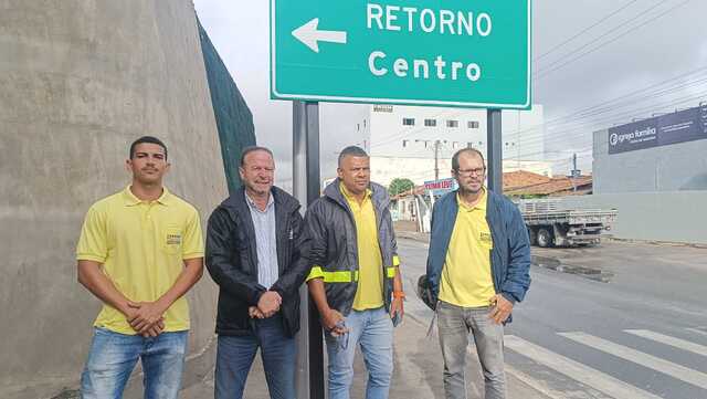 SMT avalia trânsito para aplicar mudanças próximo a entrada do bairro Sobradinho (2)