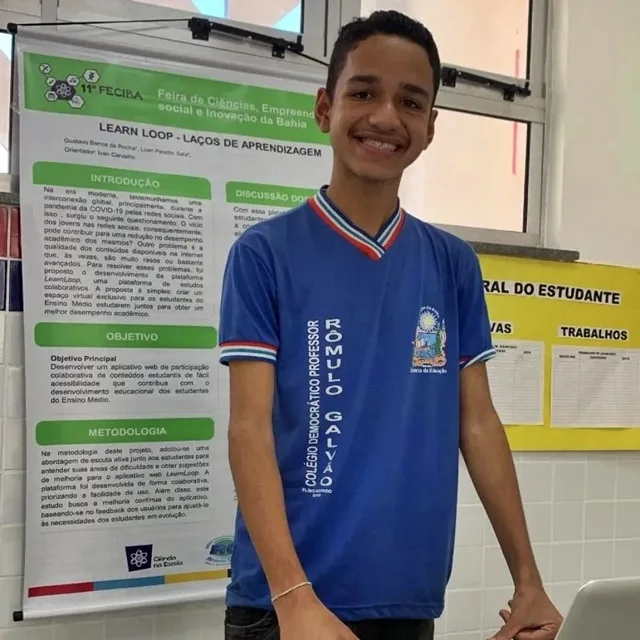 Estudante da Rede Estadual