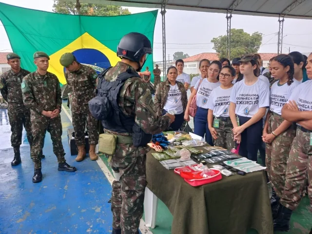 Programa Conheça seu Exército no 35º BI