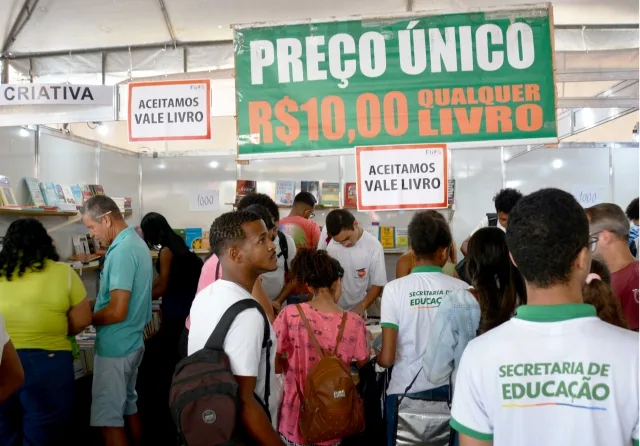 Alunos da rede municipal na Flifs