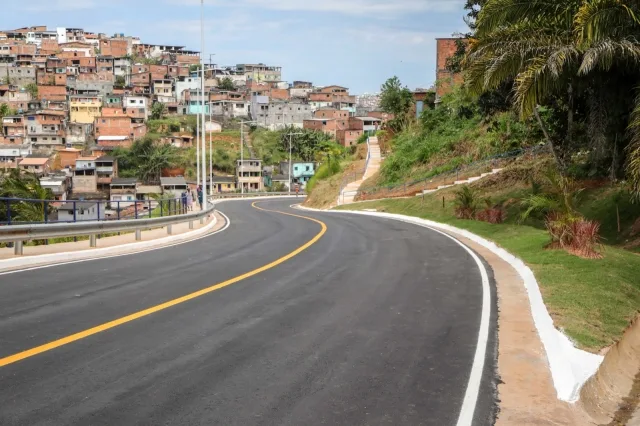 Avenida Batatinha em Salvador-