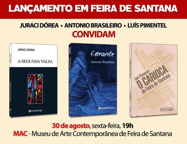 lançamento de livros