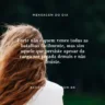 mensagem de reflexão