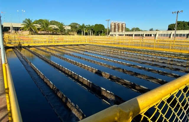 Estação de tratamento da Embasa