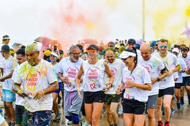 Cantor Saulo é padrinho da 6ª Corrida Colorida do Martagão Gesteira