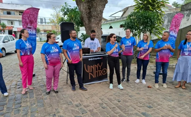 Lançamento da 2ª Caminhada do Amor