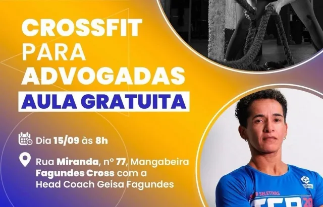 Crossfit para advogadas oab