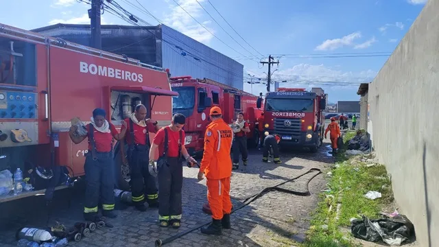 Incêndio em Oficina