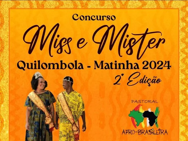 miss mister quilombo matinha