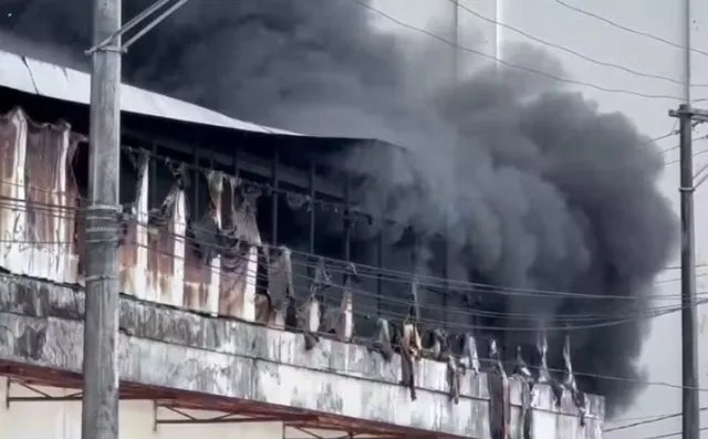 Incêndio em Galpão