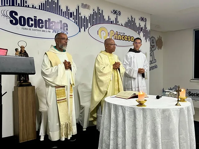 Missa de Aniversário da Princesa FM e Rádio Sociedade News