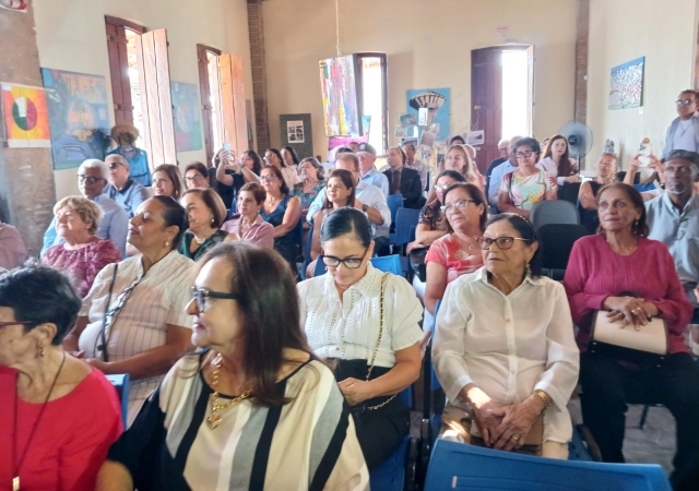 Evento da Academia de Educação no Casarão dos Olhos d'agua