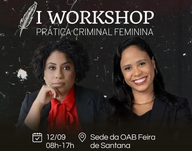 l workshop pratica feminina OAB FEIRA