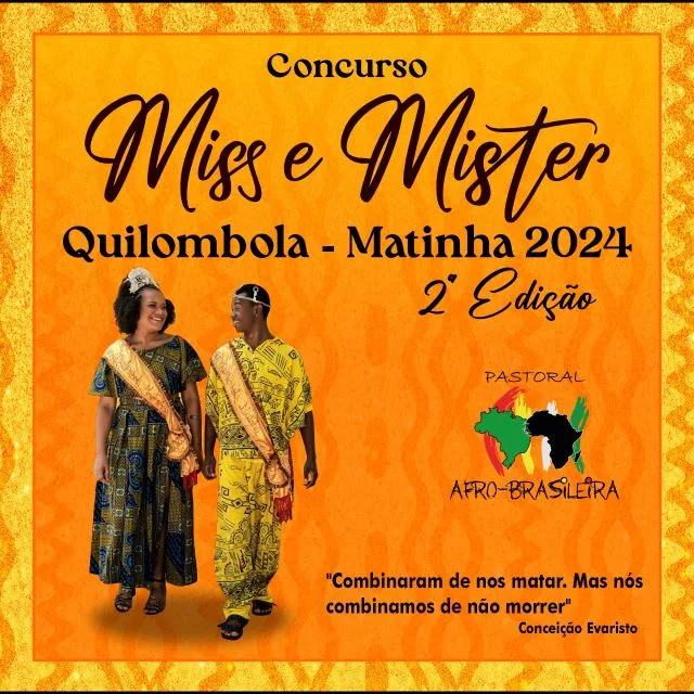 miss mister quilombo matinha