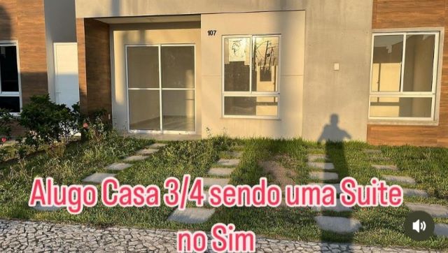 Casa 3/4 em condomínio