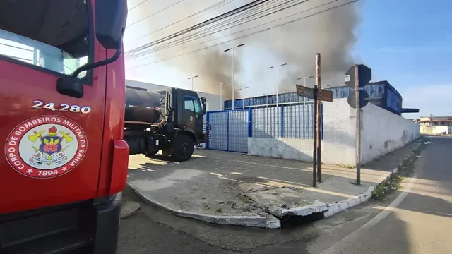 Incêndio no bairro Pedra do Descanso