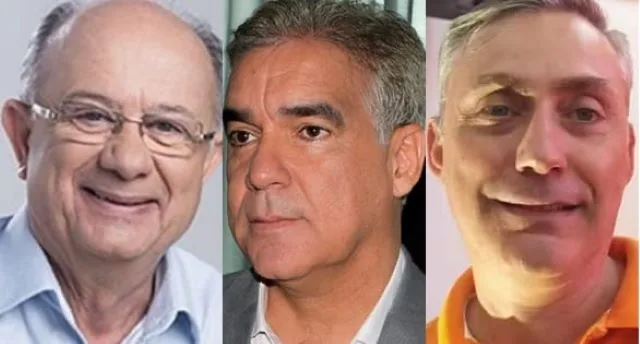 José Ronaldo, Zé Neto e Carlos Medeiros