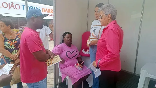 Feira de Saúde no Centro