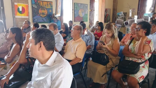 Evento da Academia de Educação no Casarão dos Olhos d'agua