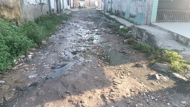 Ruas do bairro Caseb