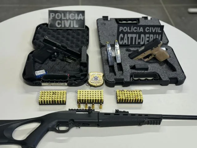 armas apreensão vereador