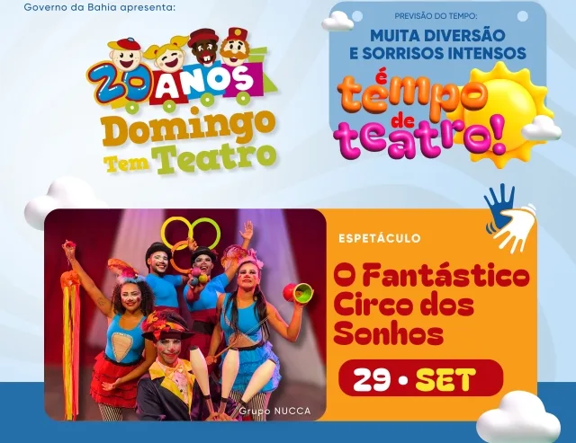 O fantástico circo dos sonhos (Amélio)