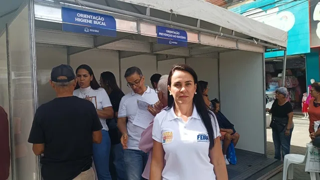 Feira de Saúde no Centro