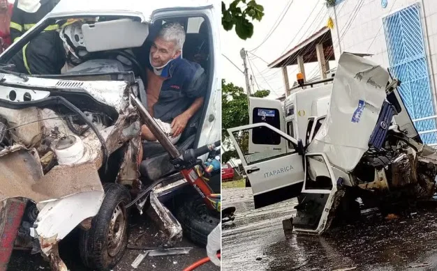 acidente vereador ambulância Vera cruz