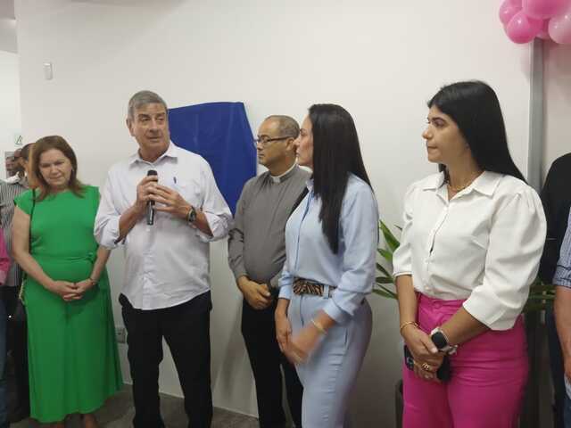 PREFEITO COLBERT MARTINS INAUGURAÇÃO AMBULATÓRIO SAÚDE DA MULHER