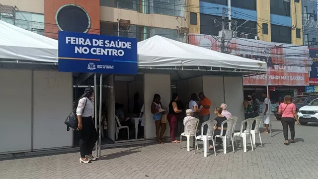 Feira de Saúde no Centro