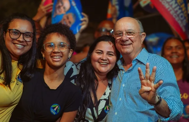 Campanha de José Ronaldo na Rua nova