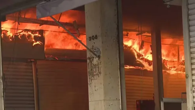 Incêndio em São Paulo