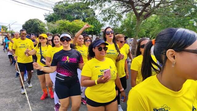 caminhada solidária Bruna Borges Pilates