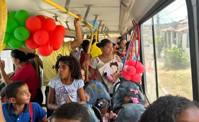 Escola celebra Dia das Crianças com gincana estudantil e passeio recreativo no distrito de Tiquaruçu