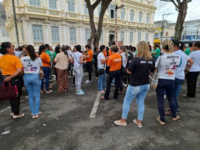 manifestação agentes de endemias e saúde