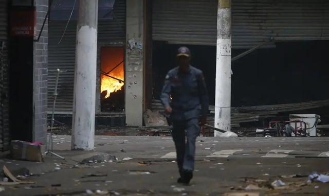 Incêndio em São Paulo