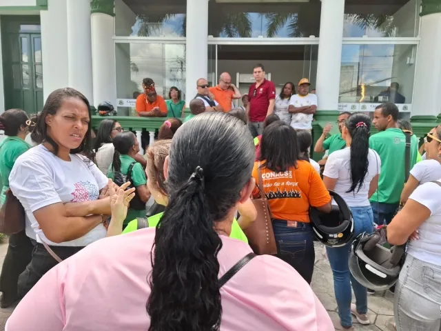 manifestação agentes de endemias e saúde