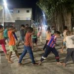 Projeto de Capoeira na Praça da Matriz