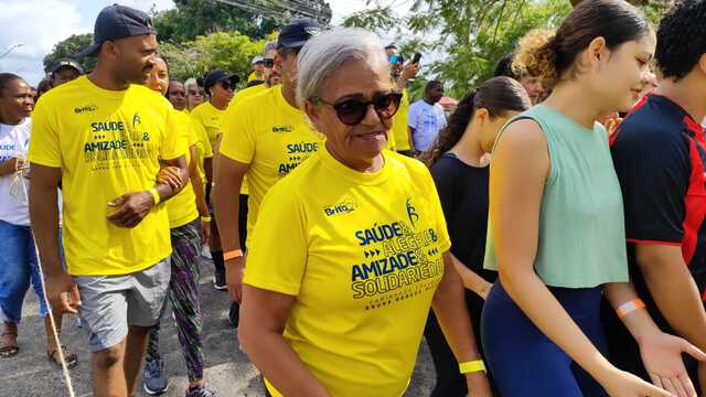 caminhada solidária Bruna Borges Pilates 