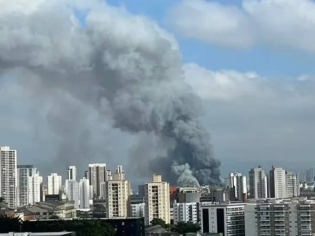 Incêndio em São Paulo