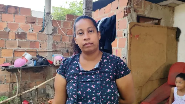 Maria do Amparo - família em situação de vulnerabilidade social na Conceição