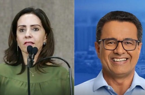 Emília Corrêa e Luiz Roberto