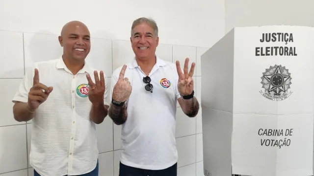 Zé Neto vota em Feira de Santana - ft ed santos acorda cidade