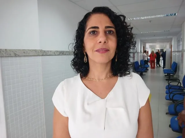 Lina Falcão diretora do Fórum Desembargador Filinto Bastos