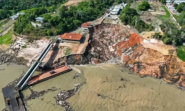 Porto em Manacapuru