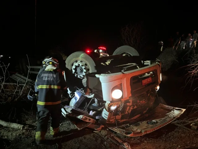 Grave acidente em Paratinga