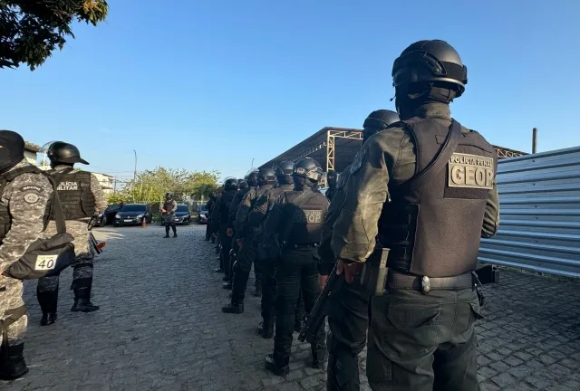 Operação Angerona no Conjunto Penal de Feira de Santana