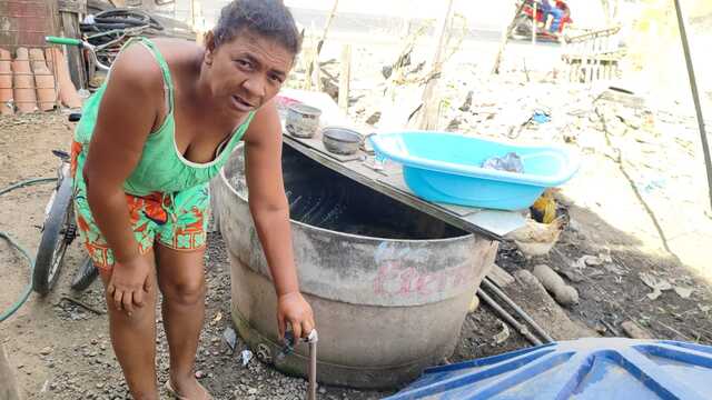 moradores reclamam de falta de água no conjunto Viveiros (1)